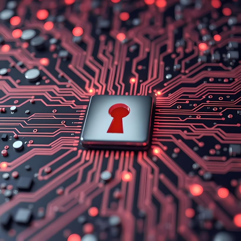 Cyber security concept